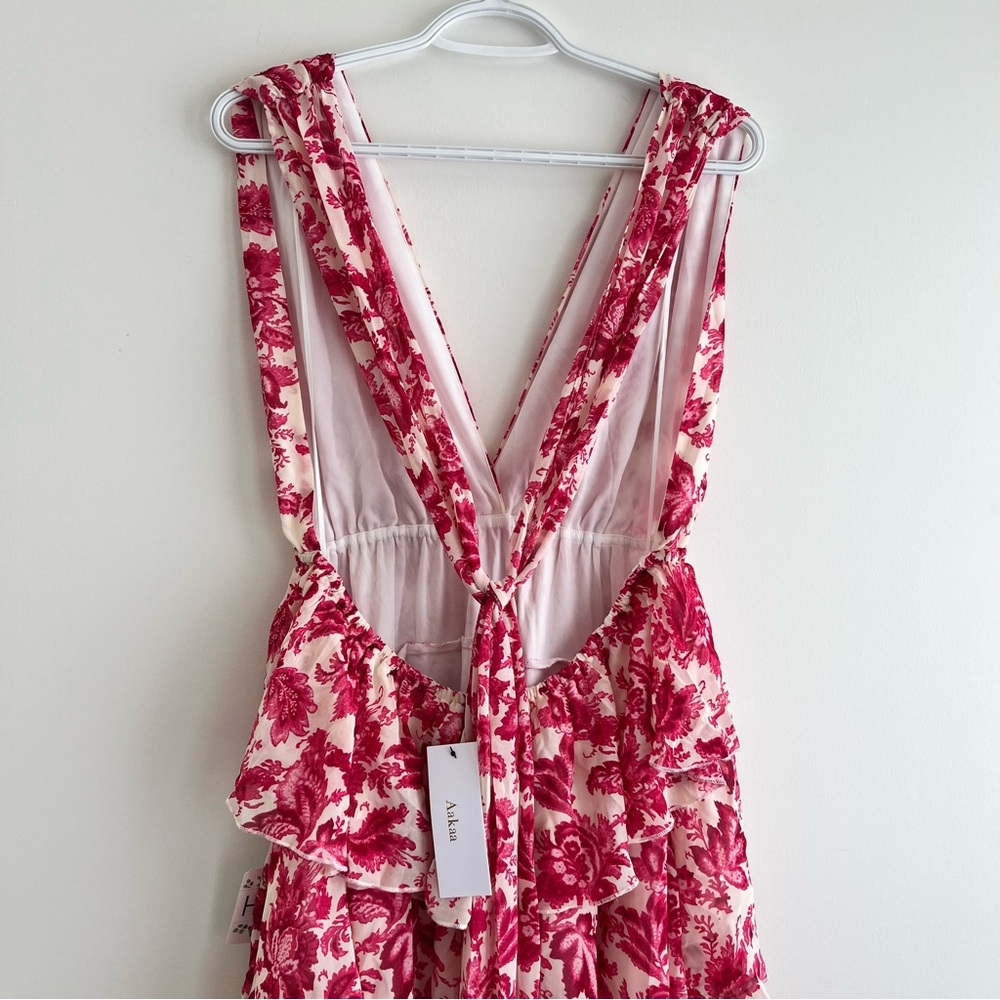 Floral Wedding Guest Maxi Dress - Picture 3 of 5
